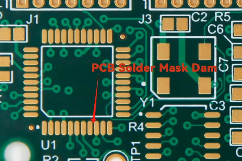 Solder Mask Dam