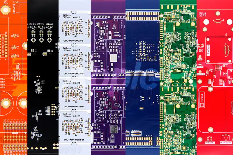 Different PCB Solder Mask Colors